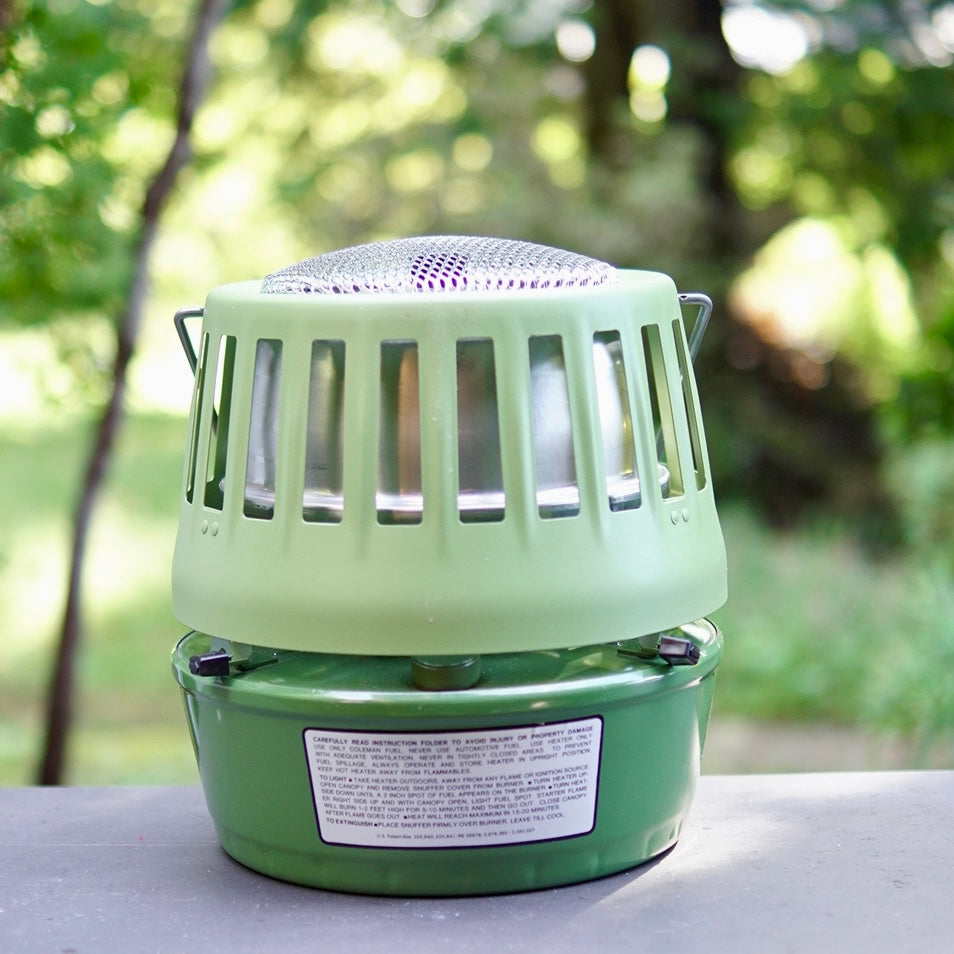 1982/3 COLEMAN CATALYTIC HEATER AVOCADO 513B708