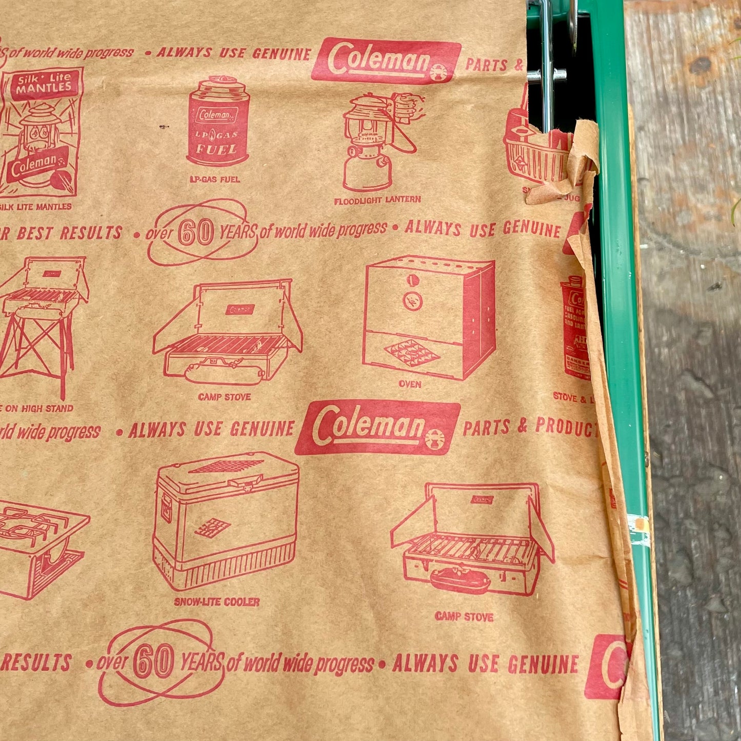 NOS 1960's COLEMAN 426D Three Burner Stove