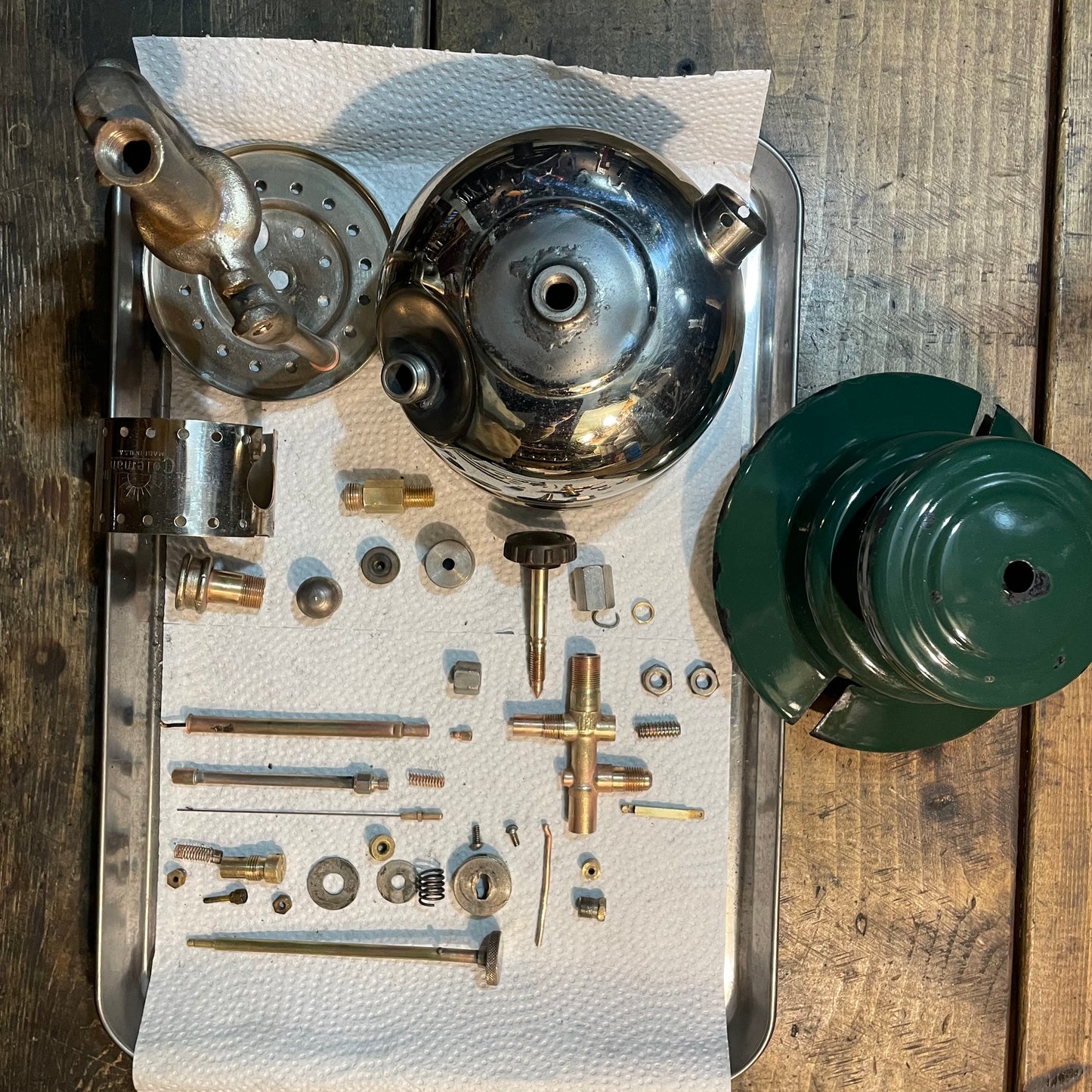 1930's COLEMAN 242A with Sandblasted Globe