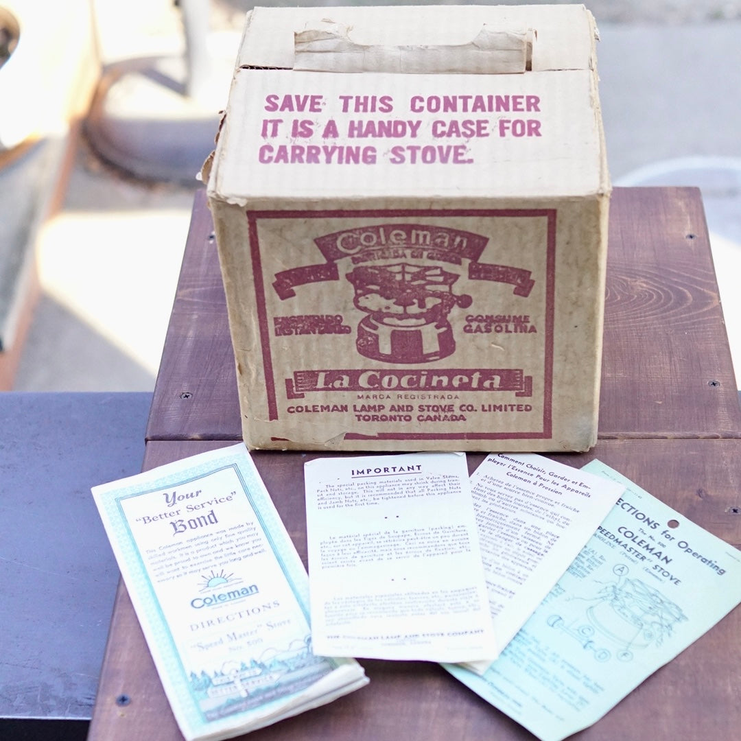 1947/3 COLEMAN No.500 CANADA SPEED MASTER SEAFOAM