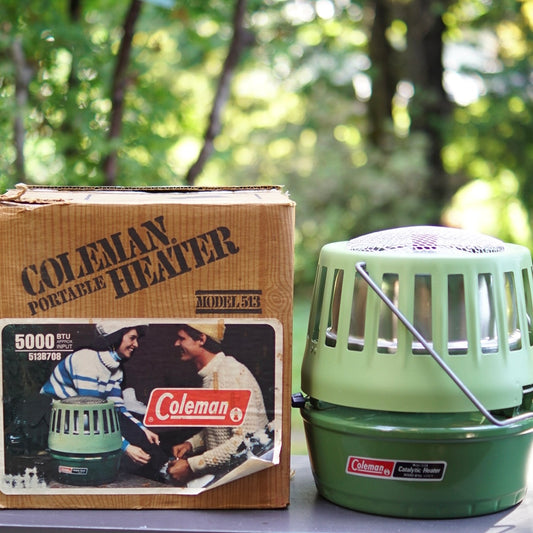 1982/3 COLEMAN CATALYTIC HEATER AVOCADO 513B708