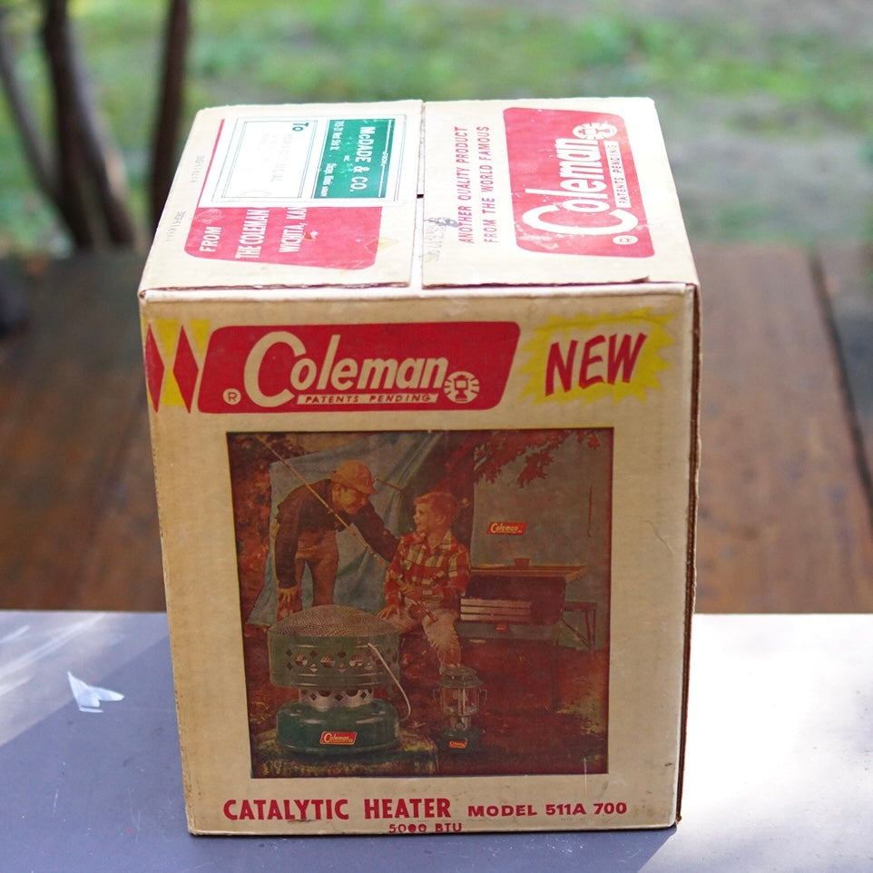 未使用、未開封品!COLEMAN CATALYTIC HEATER 511A-700