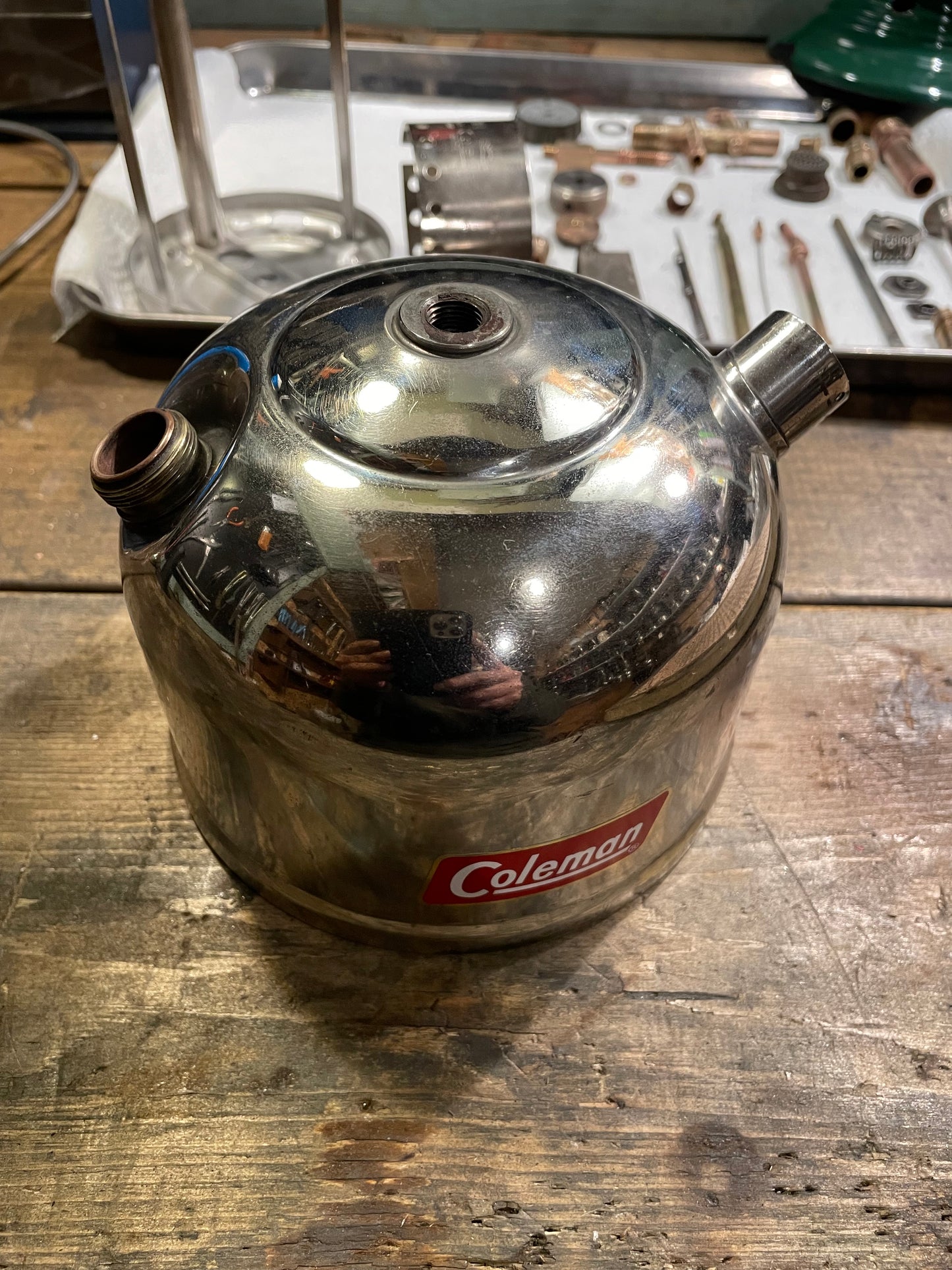 1954's COLEMAN 202 PROFESSIONAL Early Model