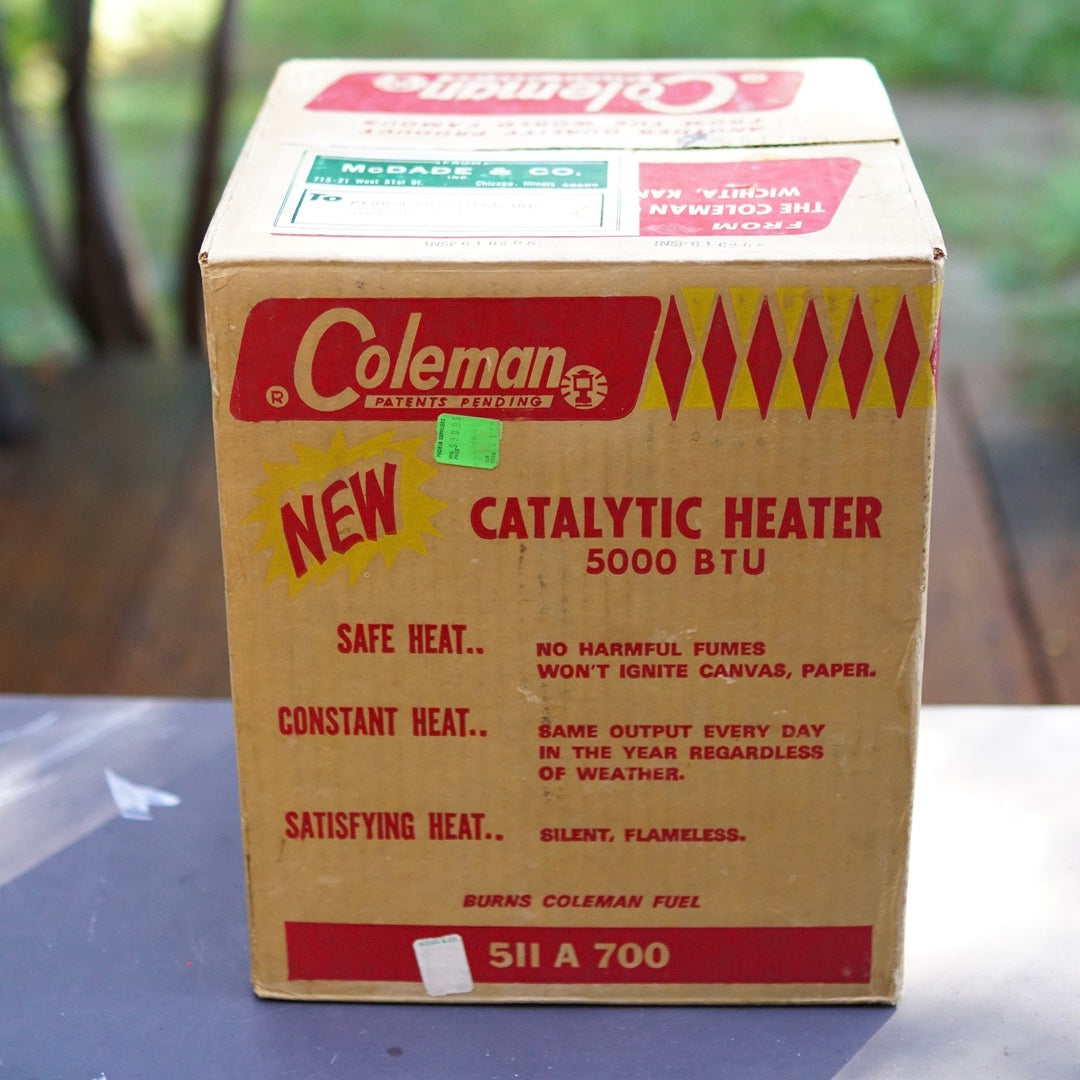 未使用、未開封品!COLEMAN CATALYTIC HEATER 511A-700