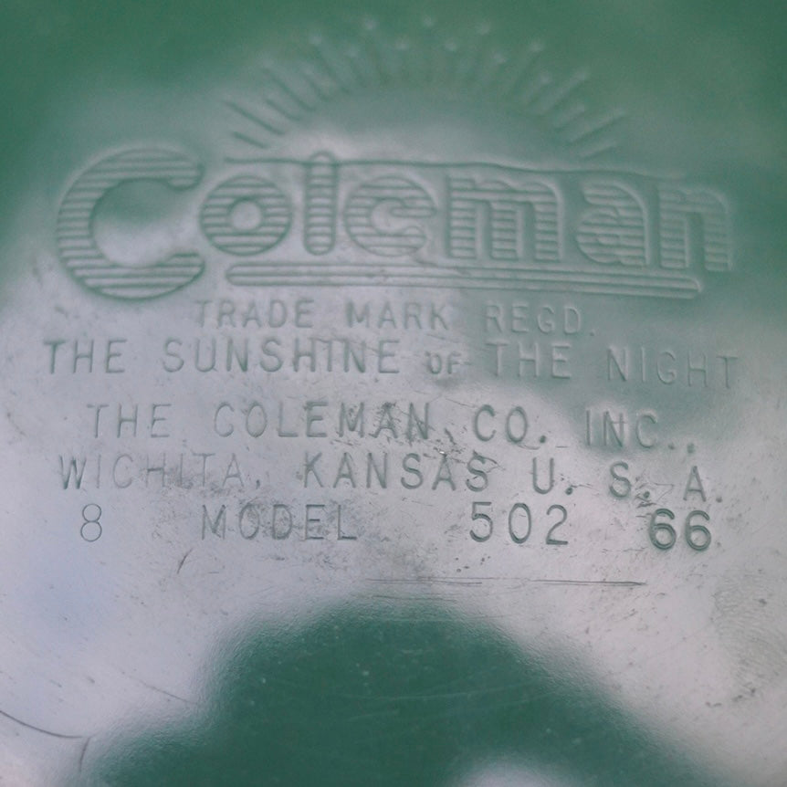 1966/8 COLEMAN 502-800 Single Burner Stove with Cook Kit