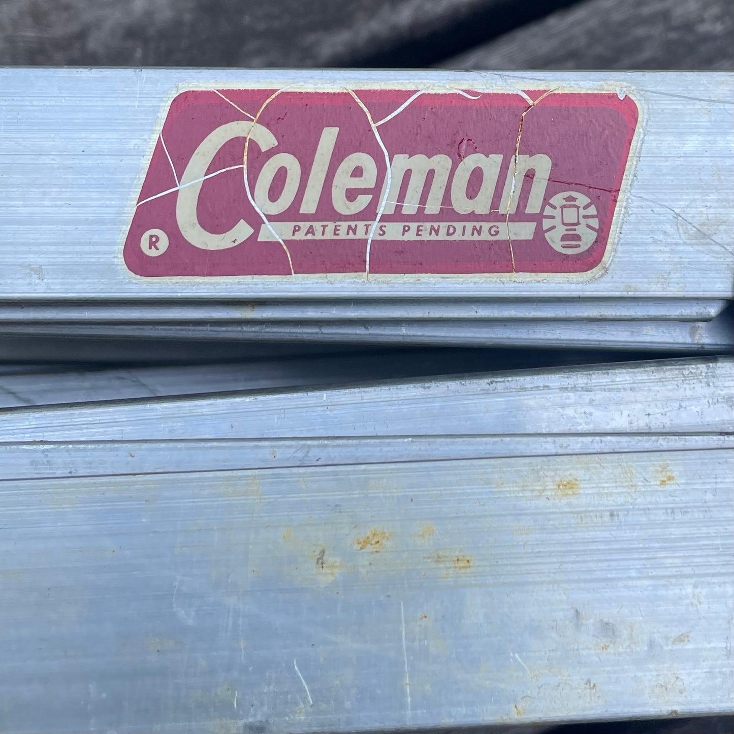 1960-70's COLEMAN FOLDING HI-STAND
