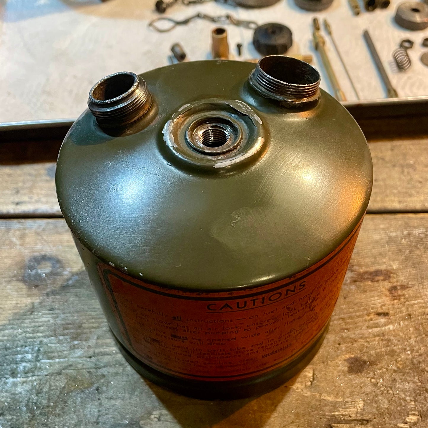 1943's COLEMAN520 GI POCKET STOVE