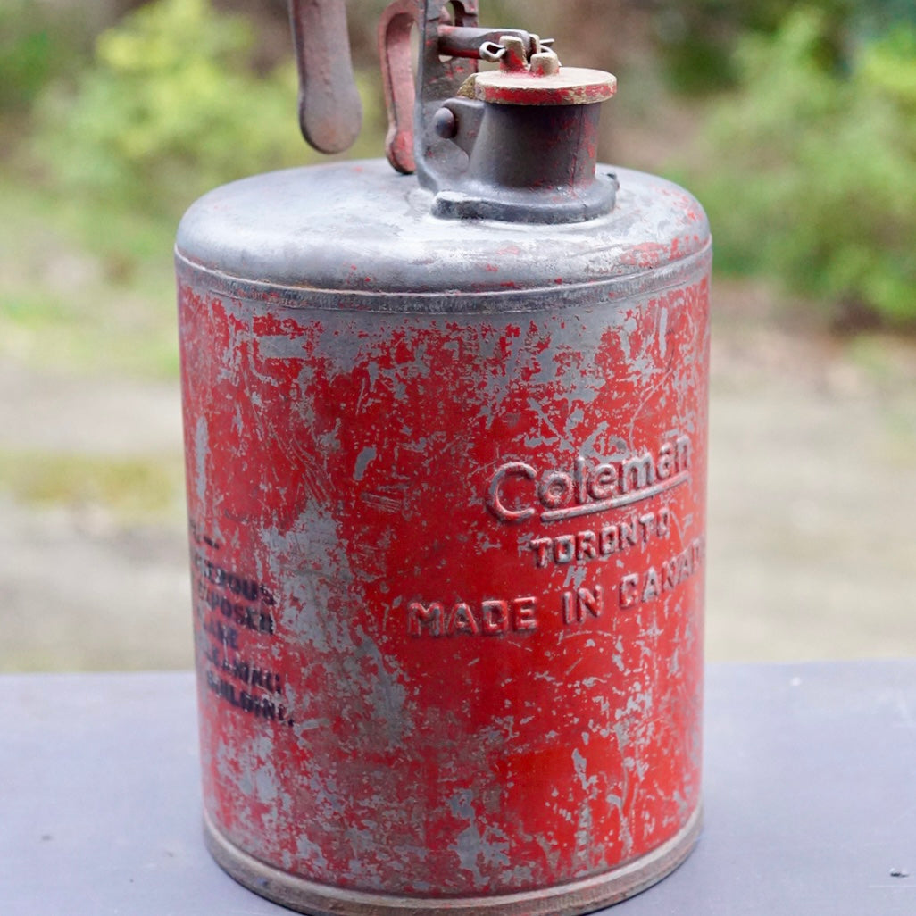 1930's Coleman Canada Safety Fuel Can
