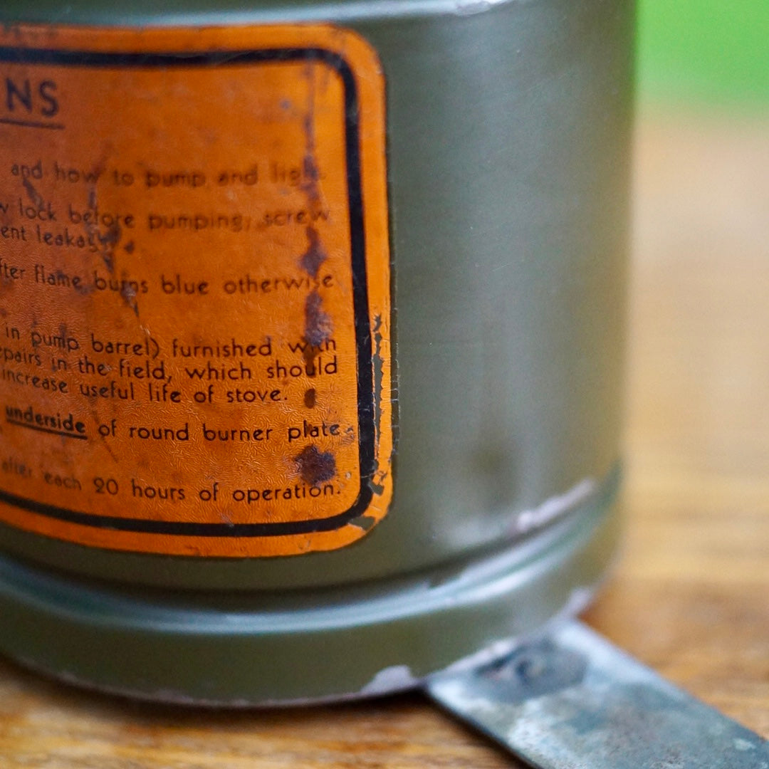 1943's COLEMAN520 GI POCKET STOVE