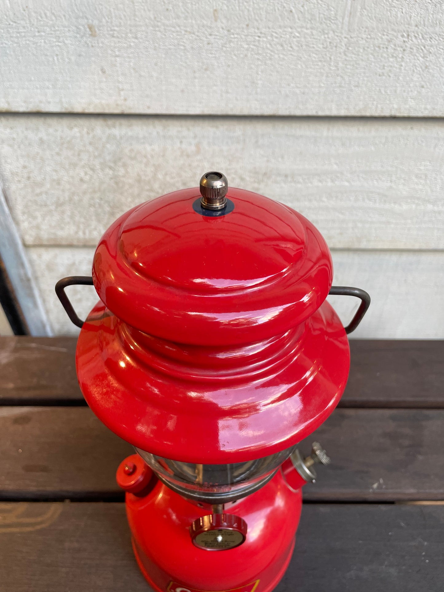 1961/8 COLEMAN200A YellowBorder LanternMarked