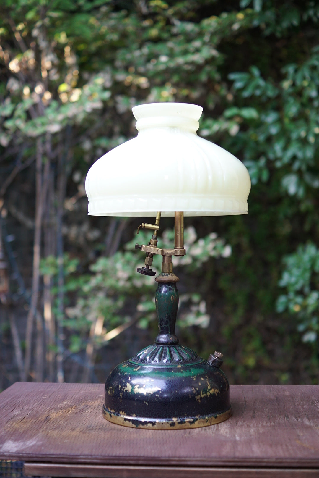1920's COLEMAN 117 LAMP with 443 Shade