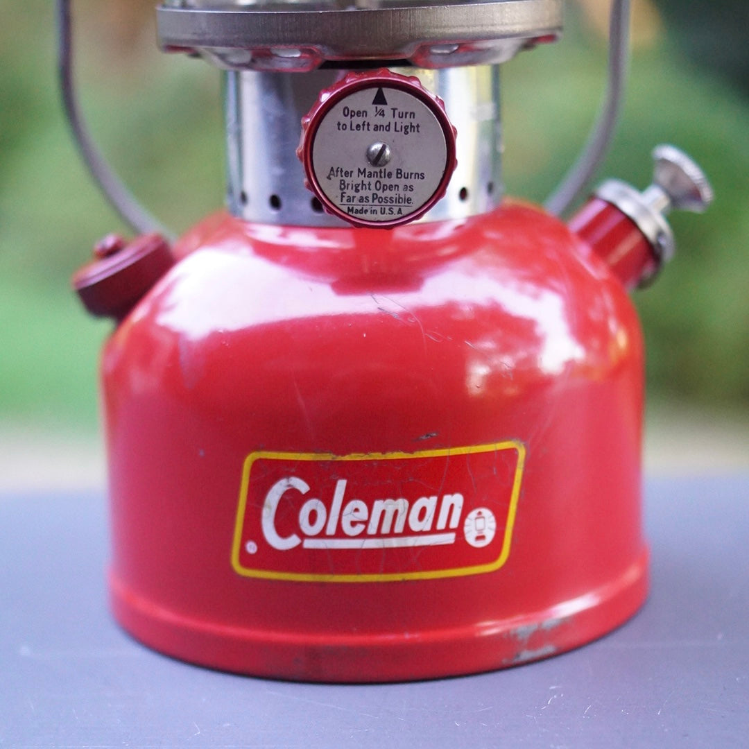 1961/5 COLEMAN200A YellowBorder LanternMarked