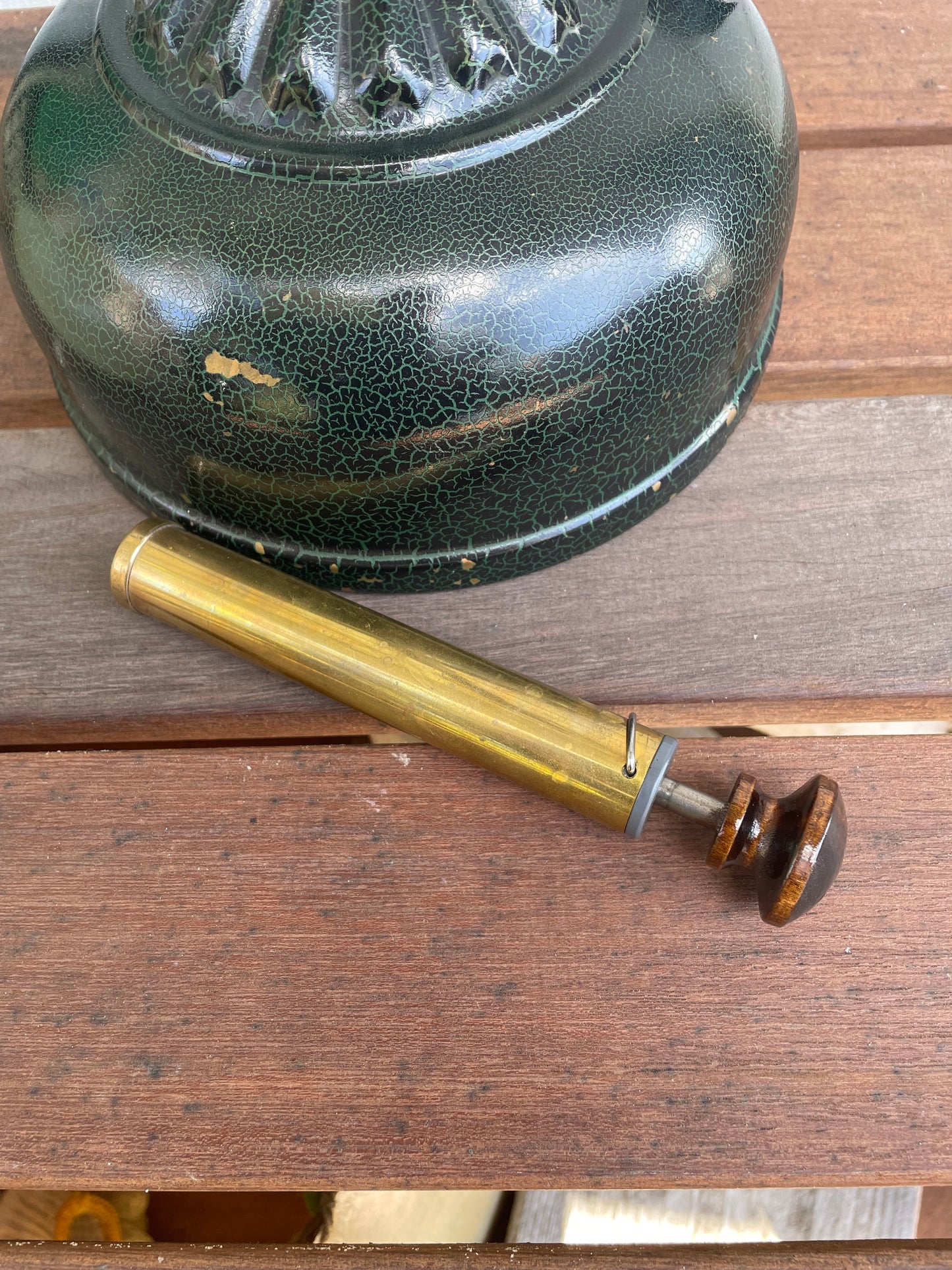 1920's COLEMAN 117 LAMP with 443 Shade