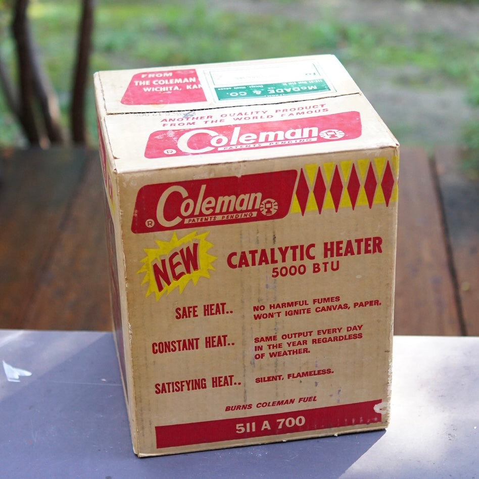 未使用、未開封品!COLEMAN CATALYTIC HEATER 511A-700
