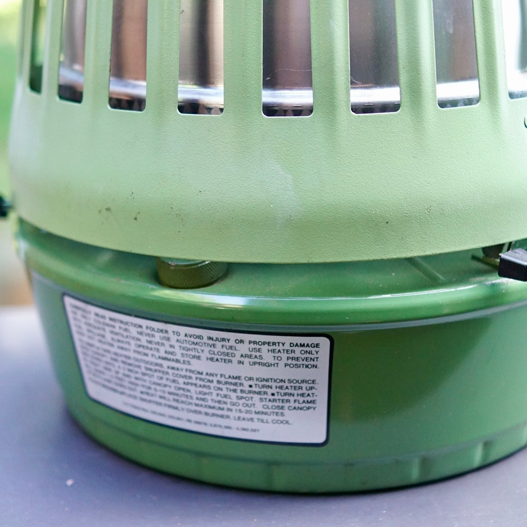 1982/7 COLEMAN CATALYTIC HEATER AVOCADO 515B708
