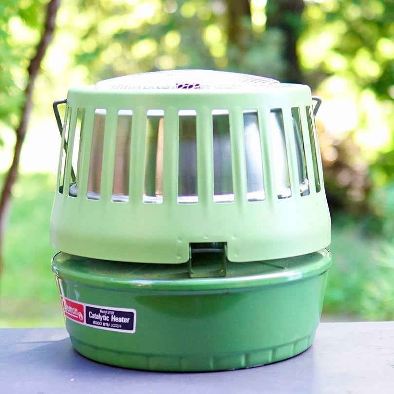 1982/7 COLEMAN CATALYTIC HEATER AVOCADO 515B708