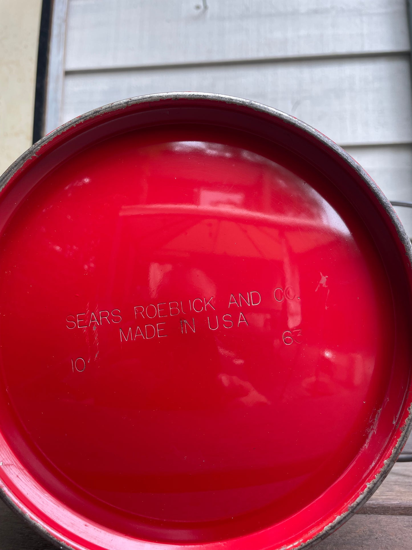 1963/10 Rare! SEARS 476-74060 Early Two Part Label