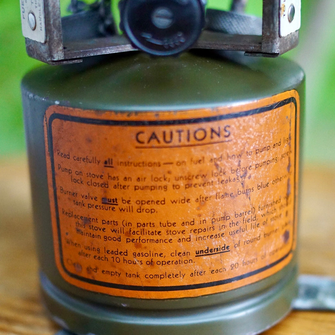 1943's COLEMAN520 GI POCKET STOVE