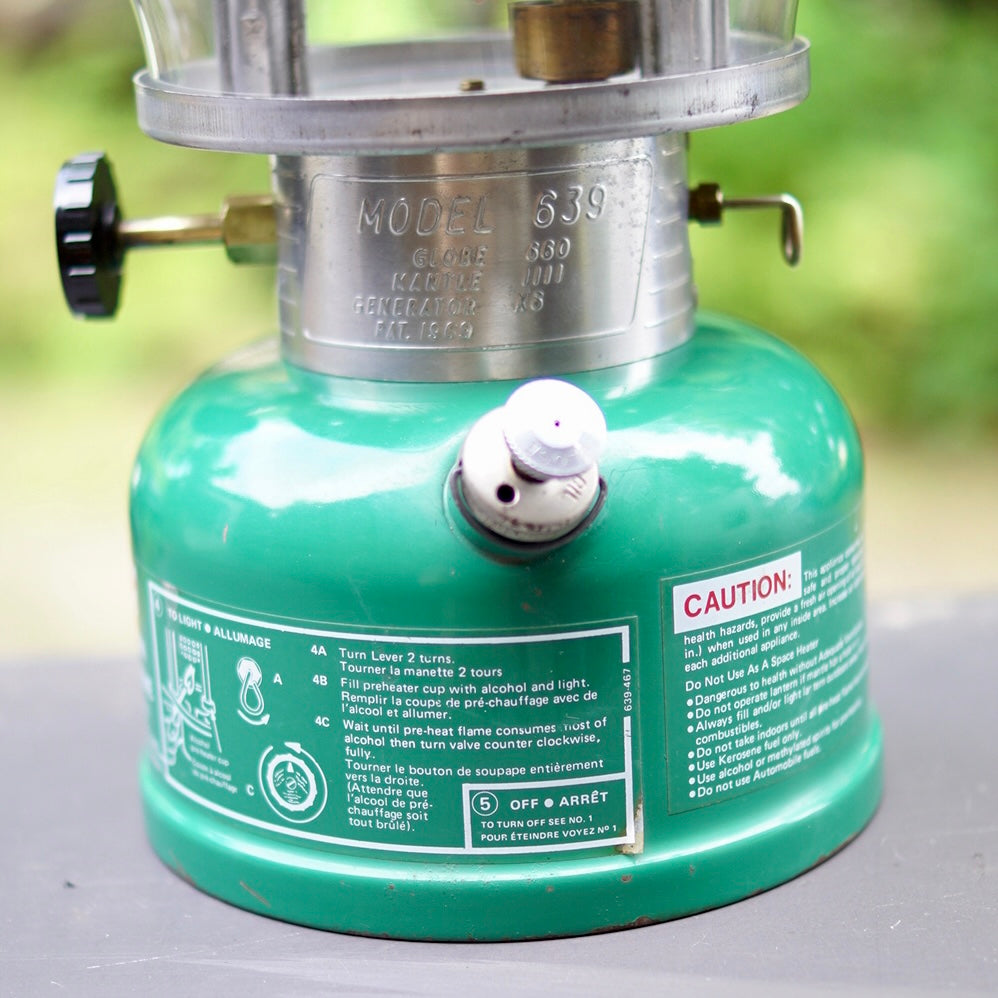 1982/1 COLEMAN 639 Kerosene Lantern
