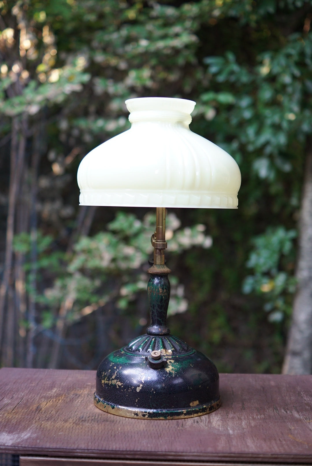 1920's COLEMAN 117 LAMP with 443 Shade