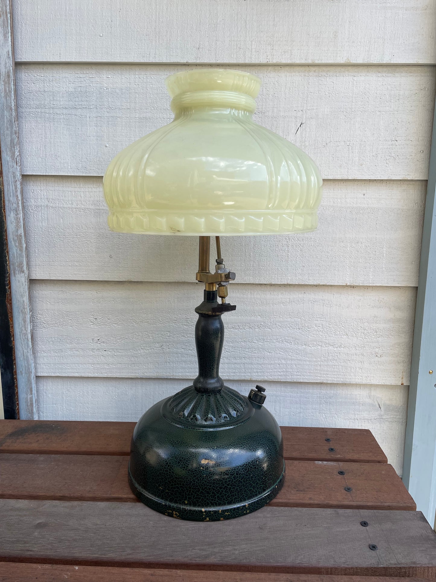 1920's COLEMAN 117 LAMP with 443 Shade