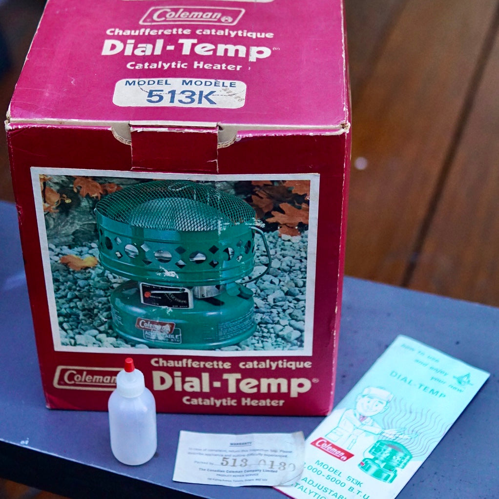 1976/1 COLEMAN Canada CATALYTIC HEATER 513K