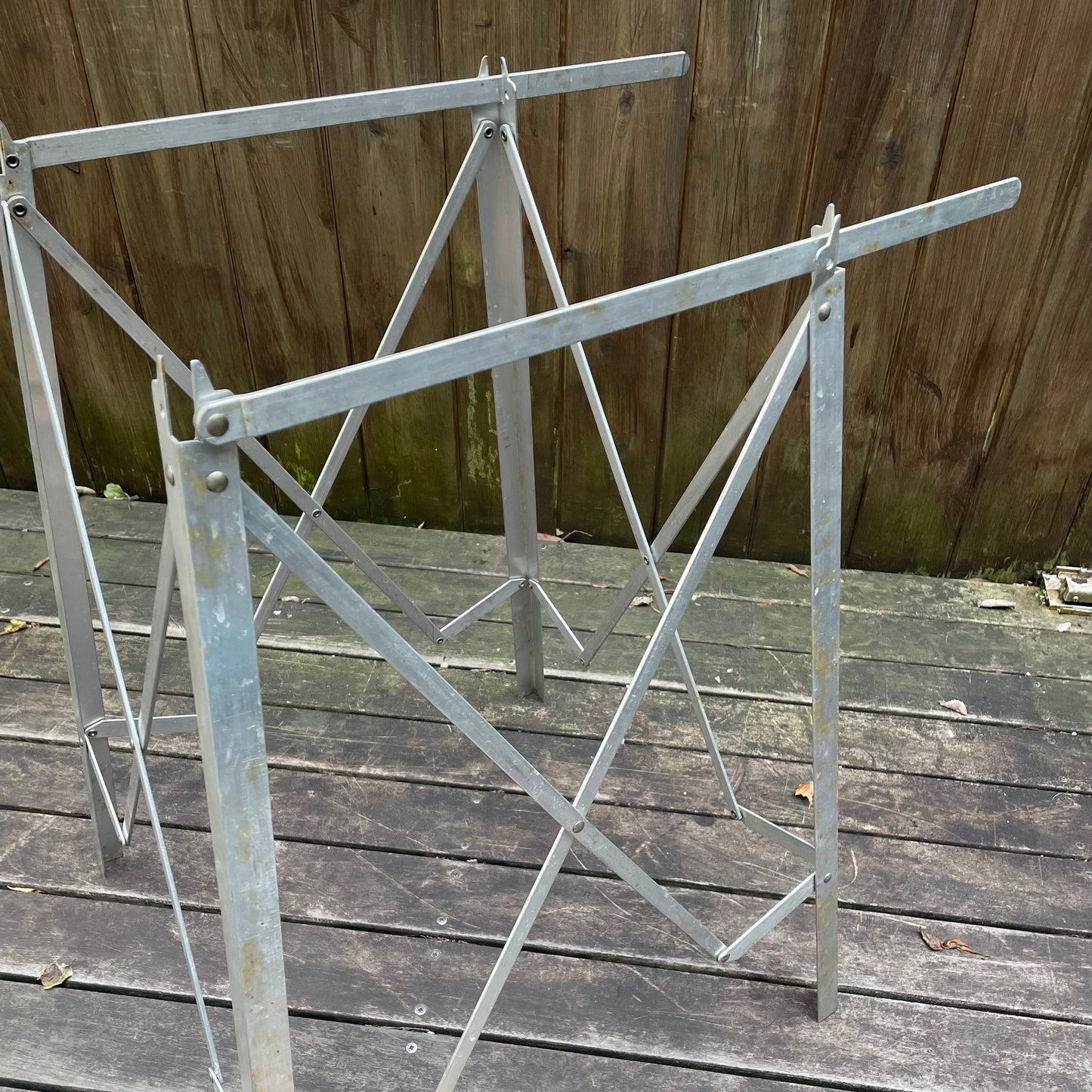 1960-70's COLEMAN FOLDING HI-STAND