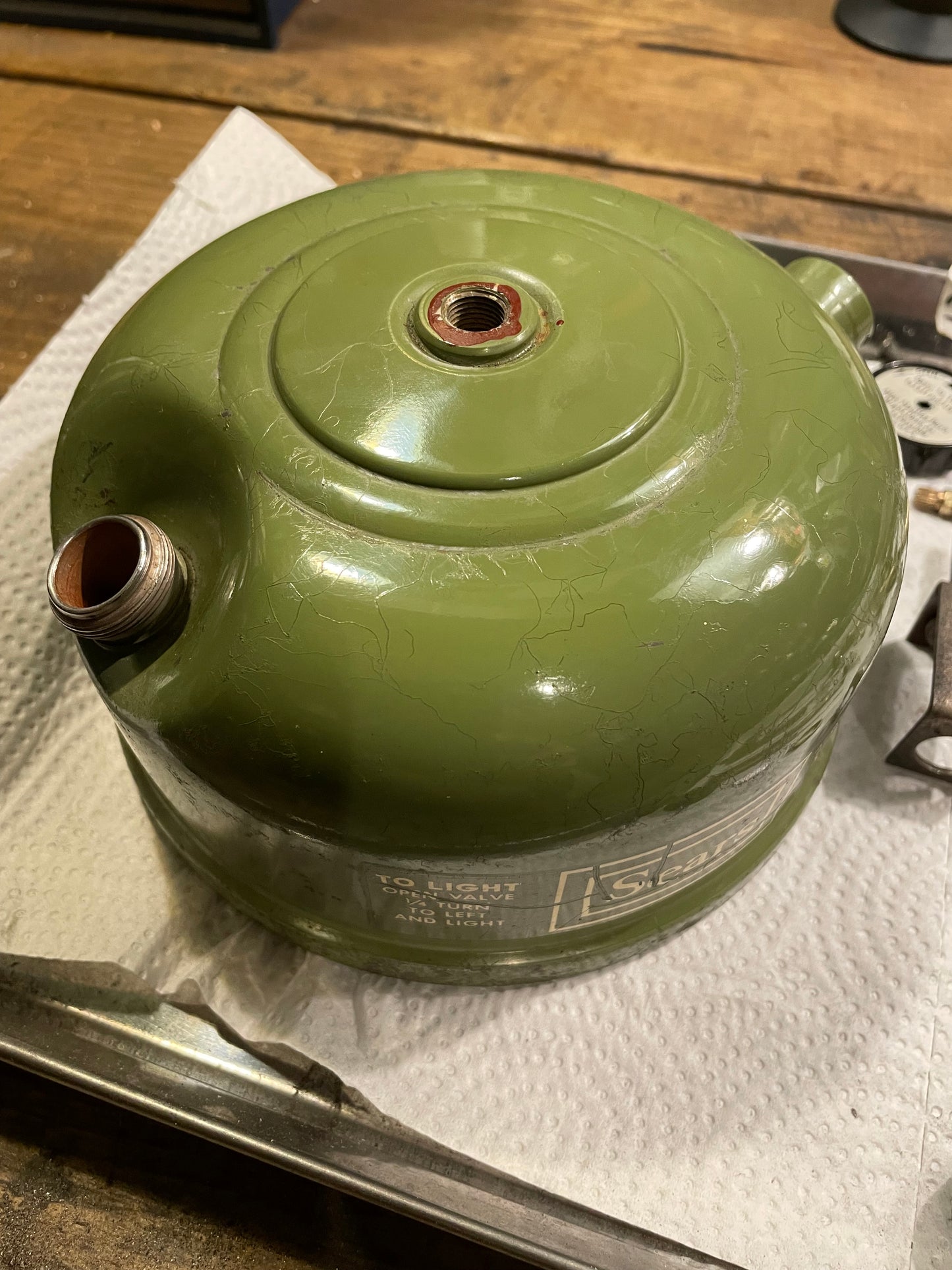 1972/1 SEARS #72241 SINGLE MANTLE
