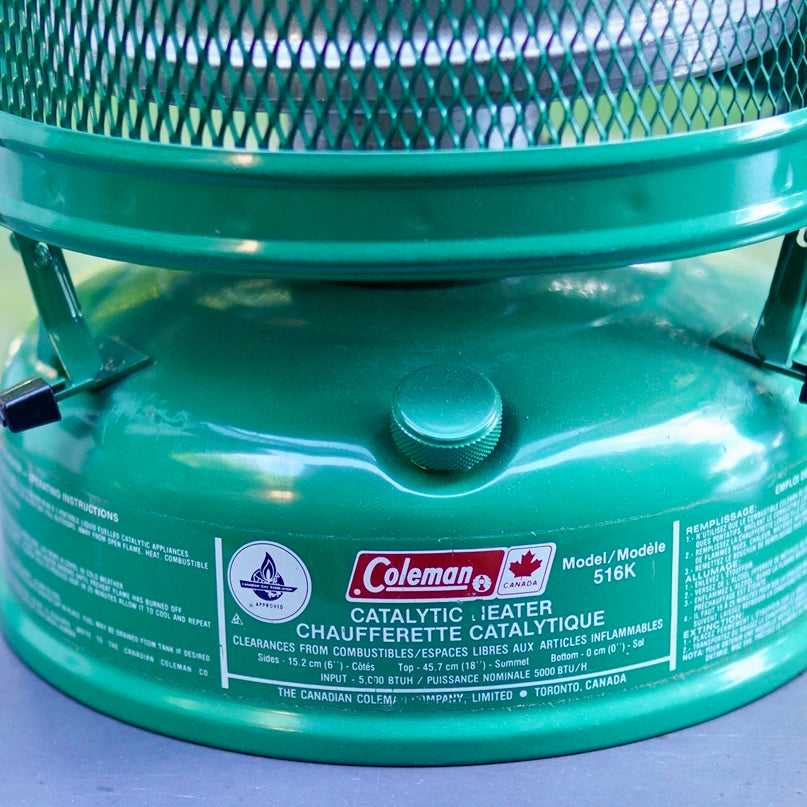 1981/2 COLEMAN Canada CATALYTIC HEATER 516K