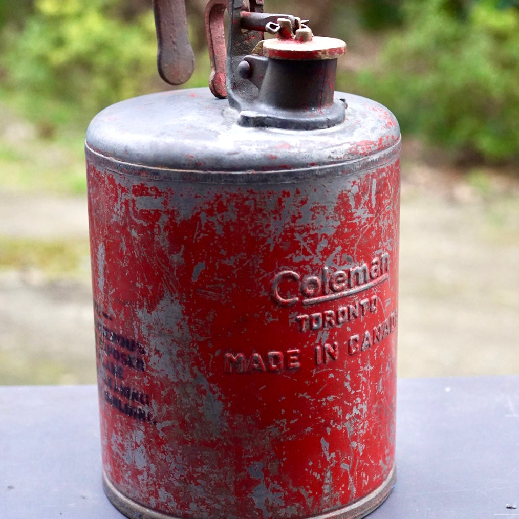 1930's Coleman Canada Safety Fuel Can