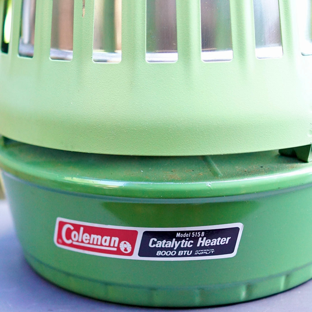 1982/7 COLEMAN CATALYTIC HEATER AVOCADO 515B708