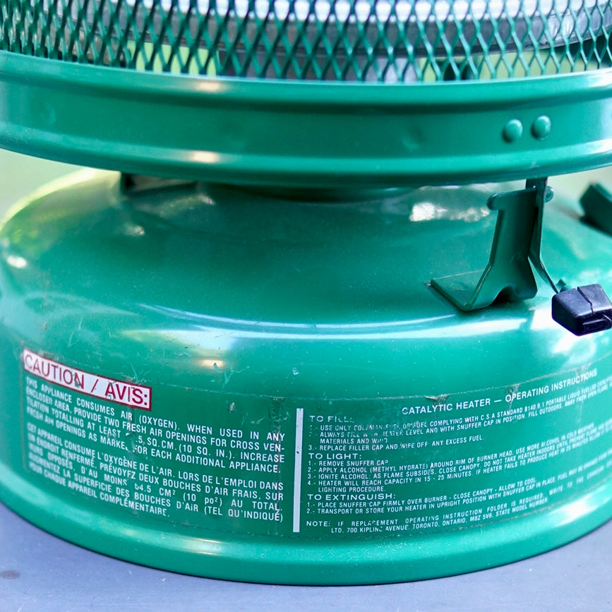 1981/2 COLEMAN Canada CATALYTIC HEATER 516K
