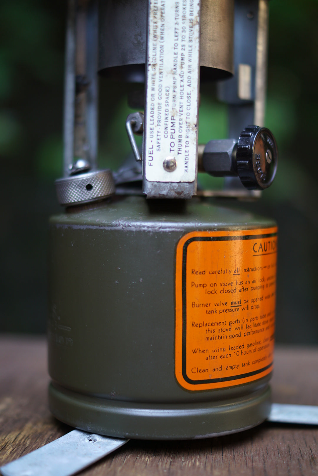 1943's COLEMAN520 GI STOVE