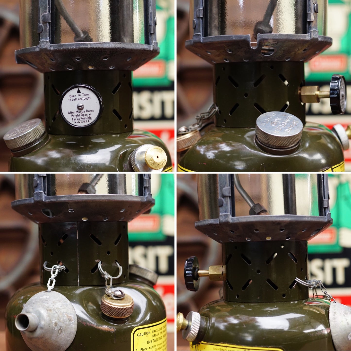 1963's COLEMAN 252A MILITARY LANTERN
