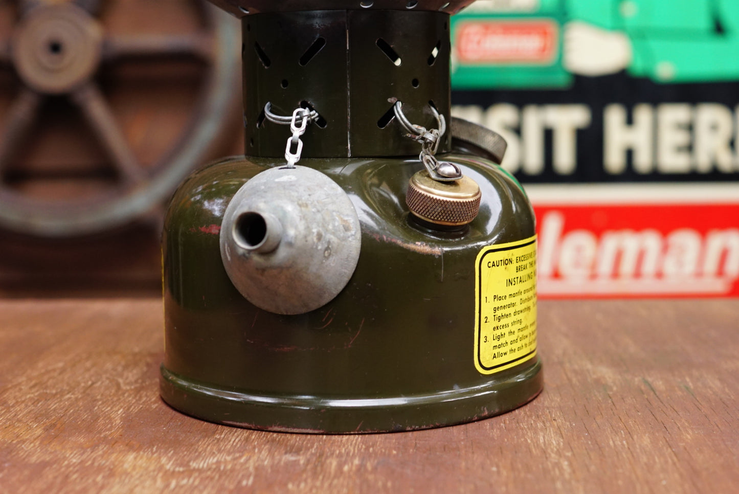 1963's COLEMAN 252A MILITARY LANTERN