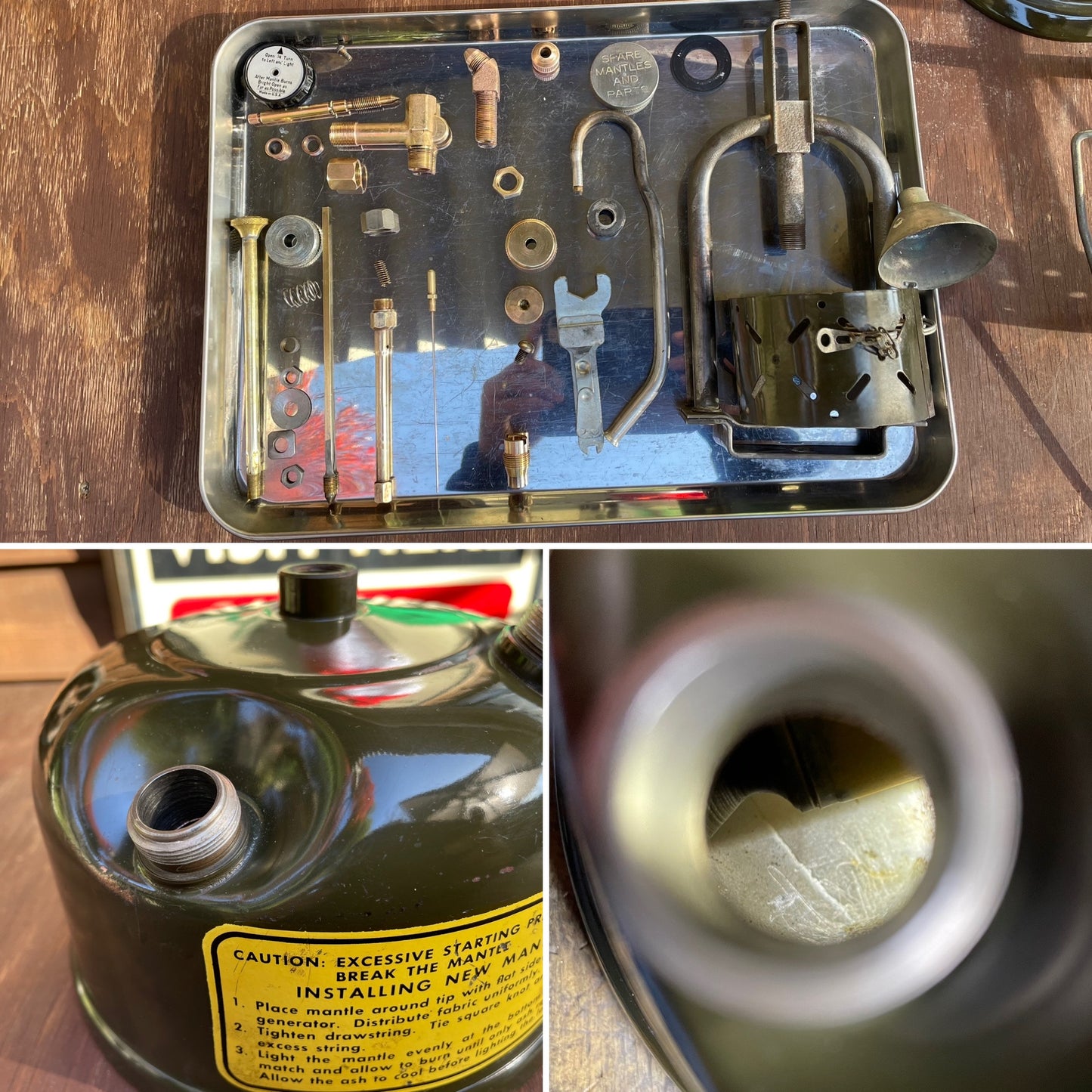 1963's COLEMAN 252A MILITARY LANTERN