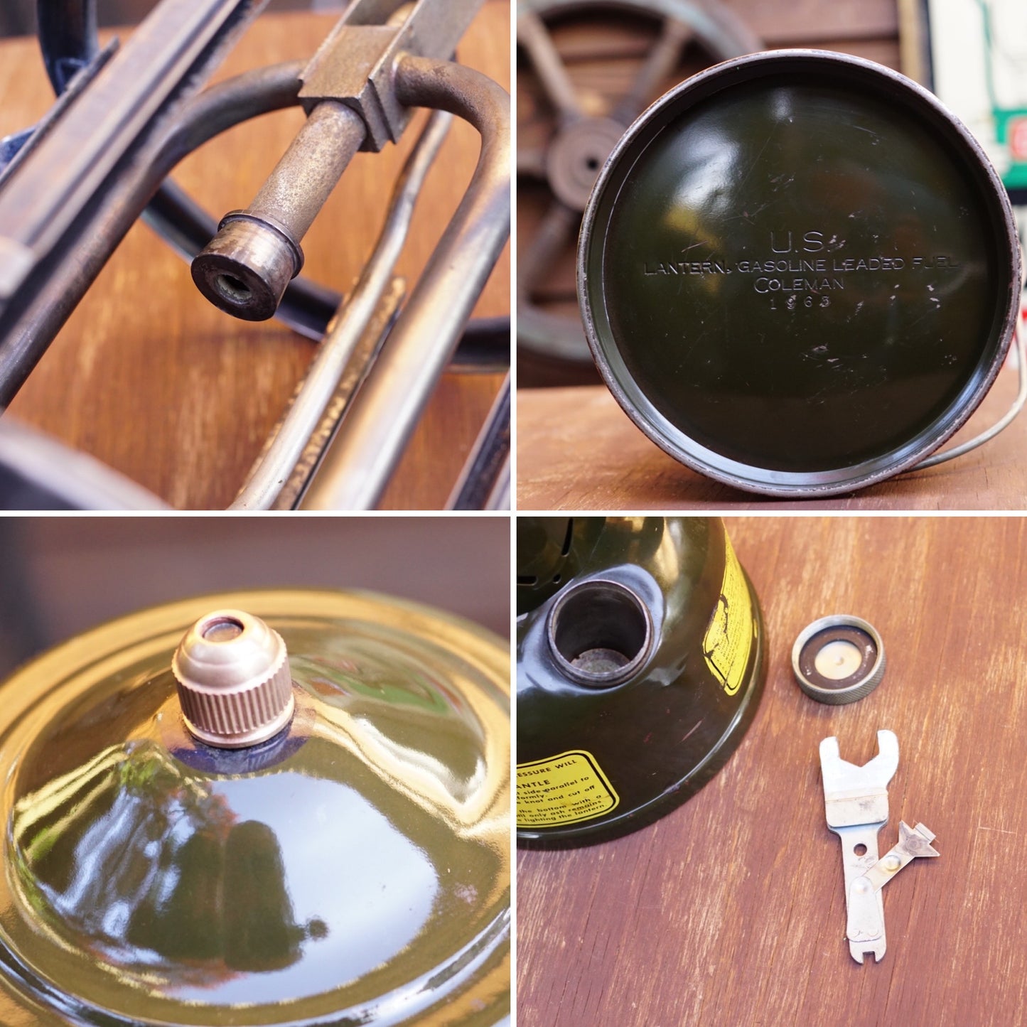 1963's COLEMAN 252A MILITARY LANTERN