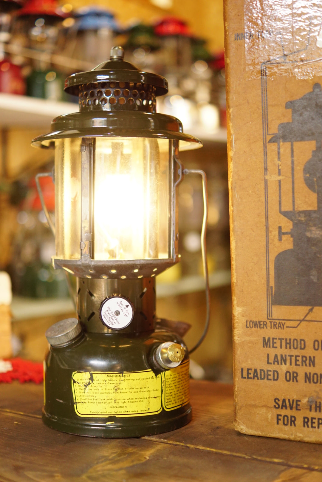 1963's COLEMAN 252A MILITARY LANTERN