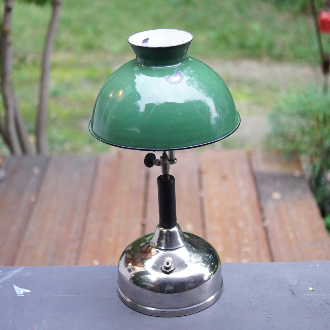 1920's COLEMAN CQ Lamp with 334 Shade