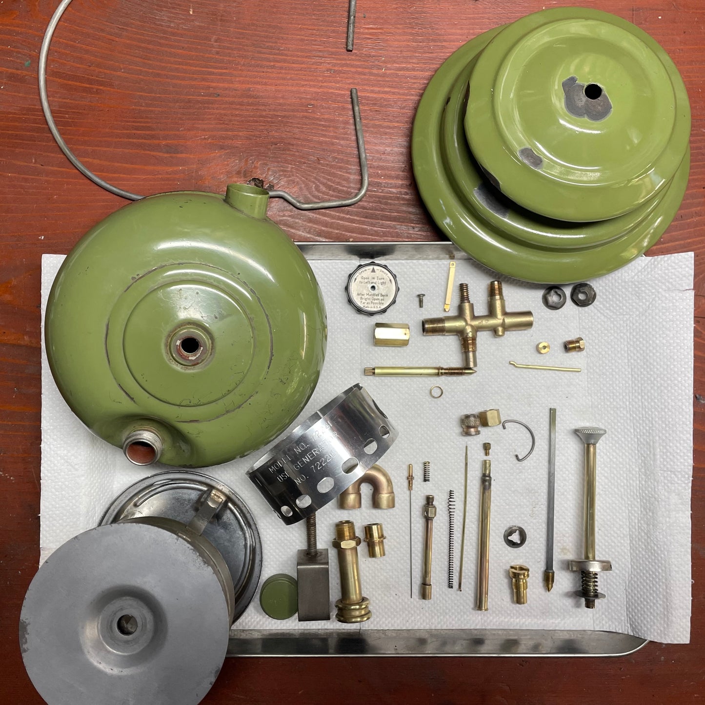 1972/4 SEARS 72241 SINGLE MANTLE