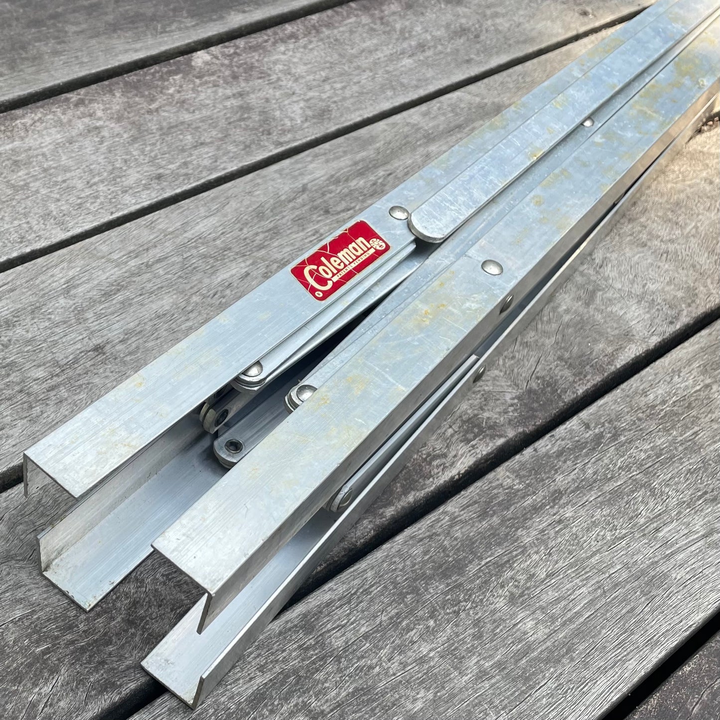 1960-70's COLEMAN FOLDING HI-STAND
