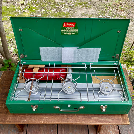 NOS 1960's COLEMAN 426D Three Burner Stove
