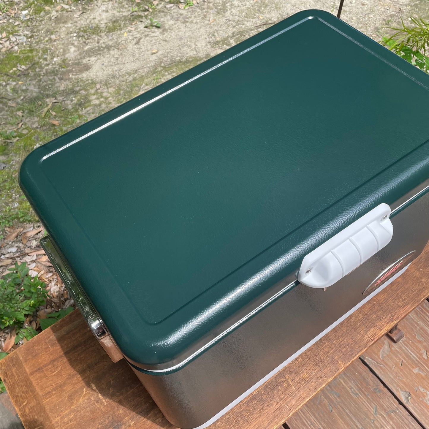 新品未使用品！コールマン クーラーボックス 54QT　スチールベルトクーラー