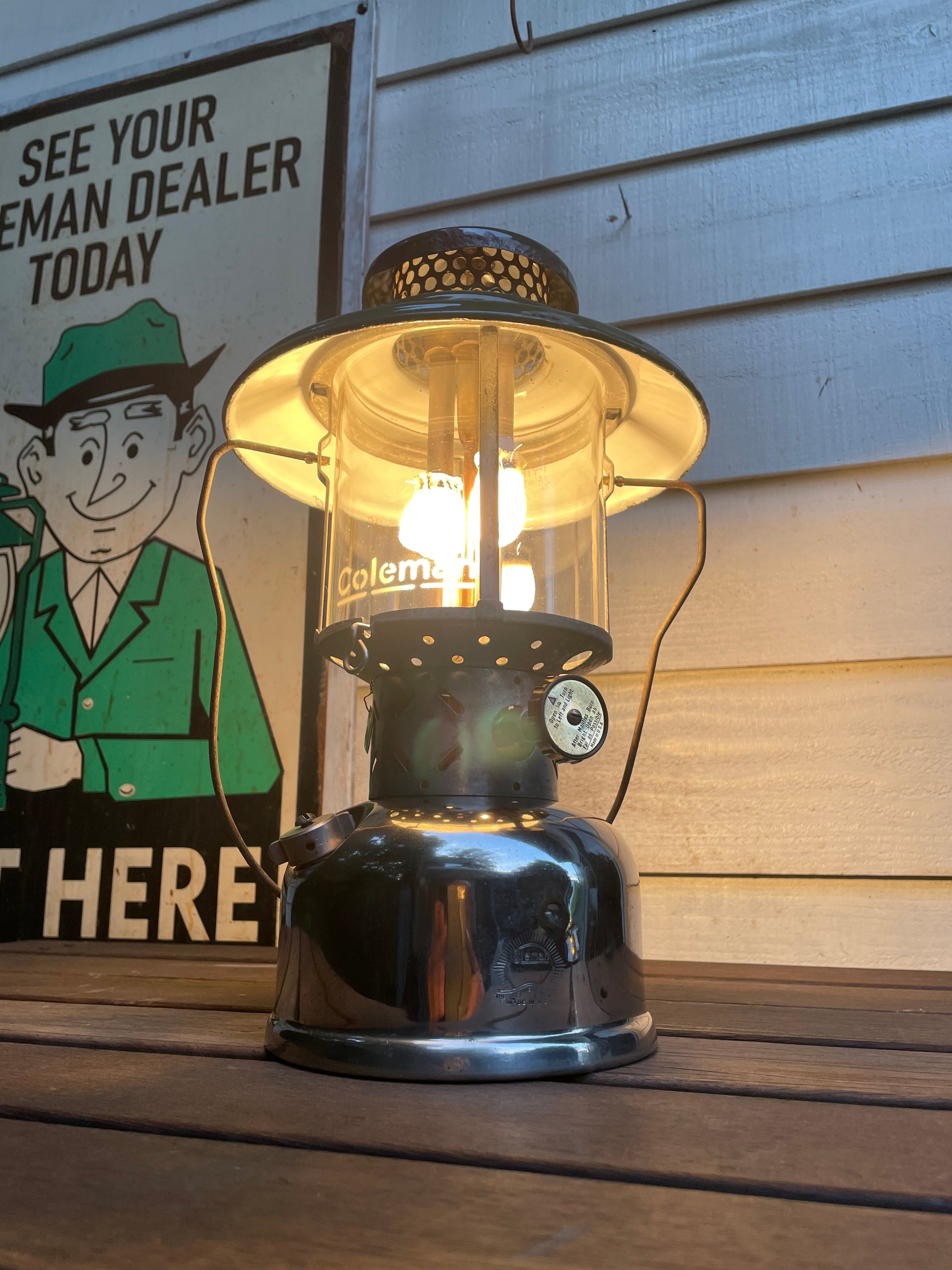 1930/10 COLEMAN 220B early model – Mr.LANTERN