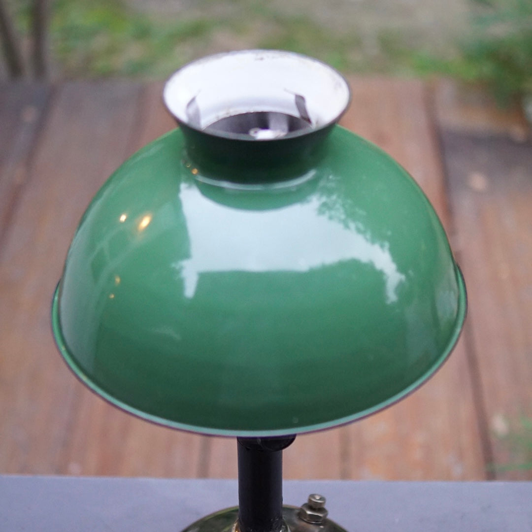 1920's COLEMAN CQ Lamp with 334 Shade