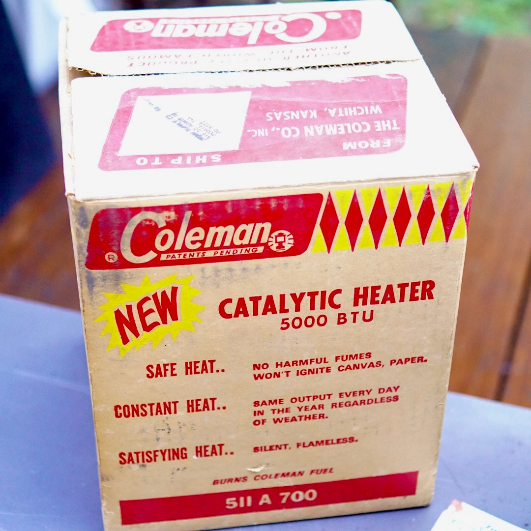 1966/2 COLEMAN CATALYTIC HEATER 511A-700