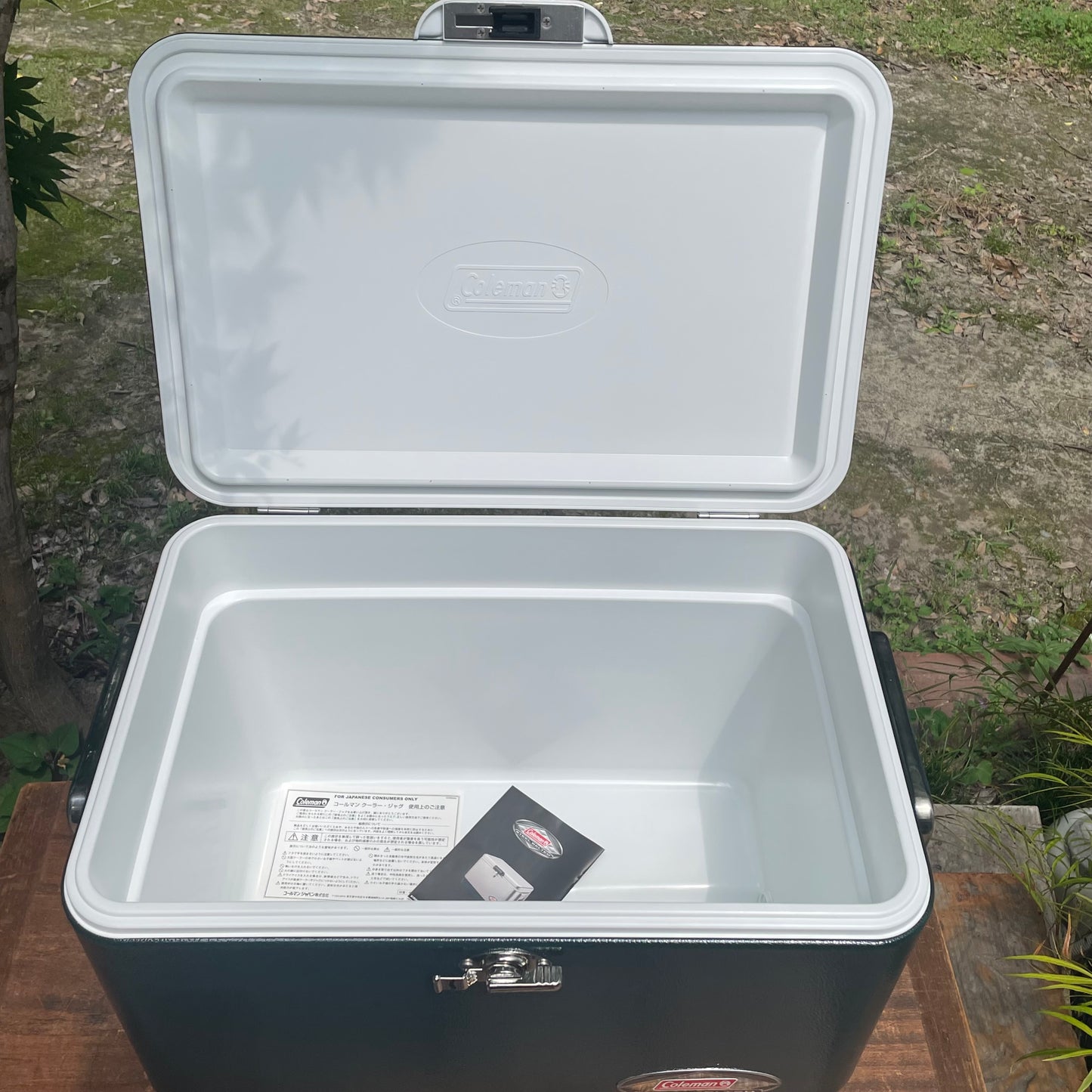 新品未使用品！コールマン クーラーボックス 54QT　スチールベルトクーラー