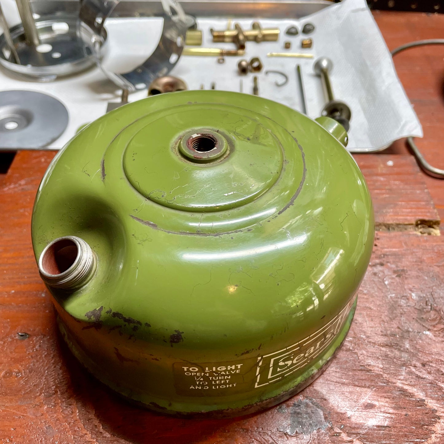 1972/4 SEARS 72241 SINGLE MANTLE