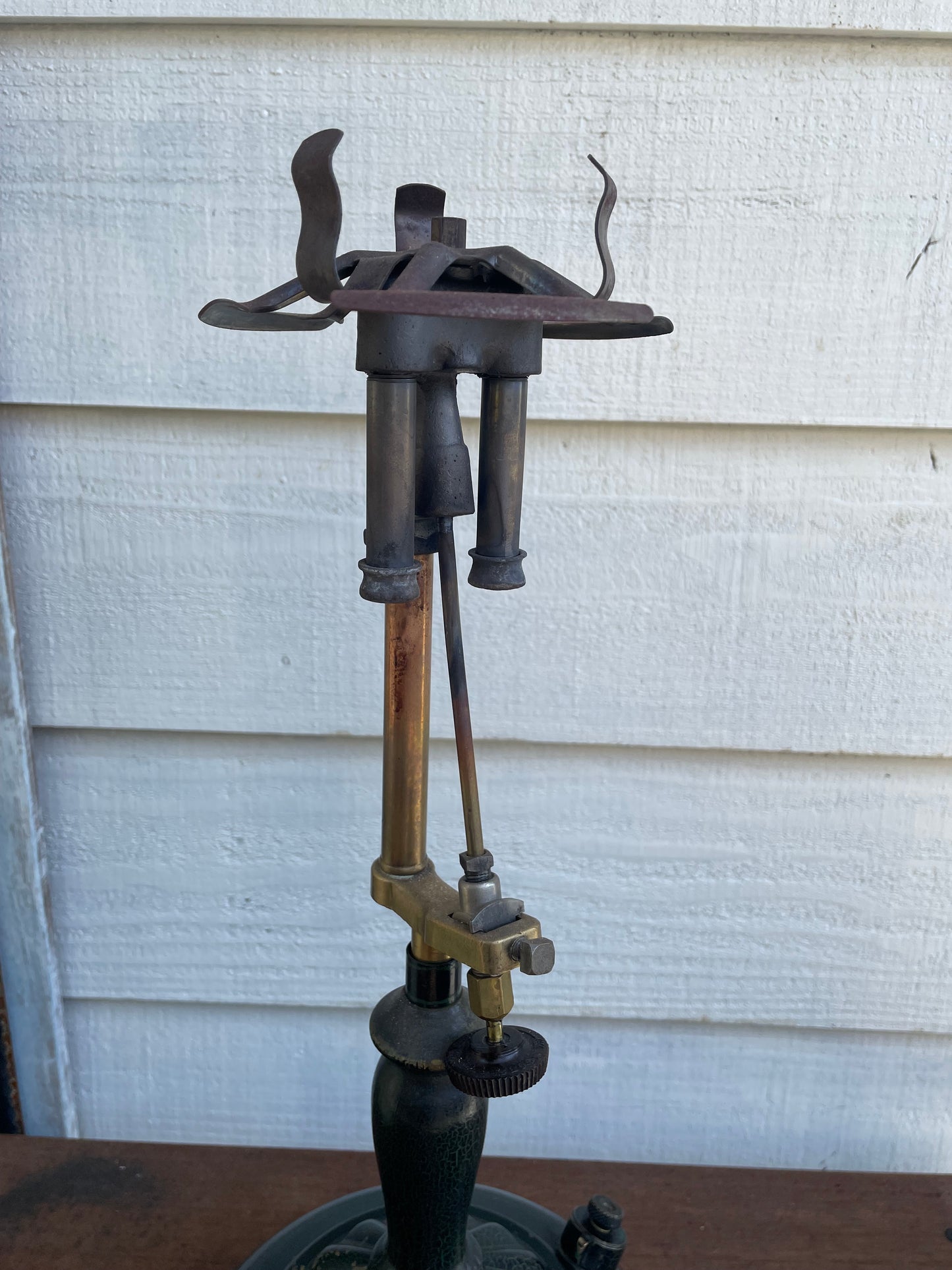 1920's COLEMAN 117 LAMP with 443 Shade