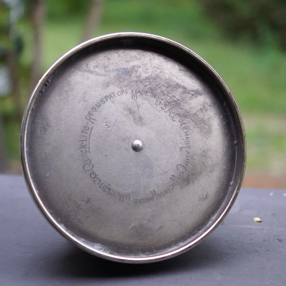 1920's COLEMAN CQ Lamp with 334 Shade